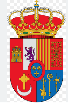 A red and blue coat of arms with a crown

AI-generated content may be incorrect.